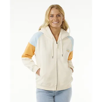 Pánská mikina Mikina Rip Curl GALICIA FULL ZIP FLEECE Beige velikost L