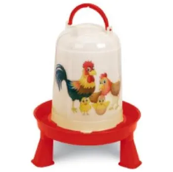 Napáječka pro drůbež Eco 5L s nožičkami – HappyDrinker