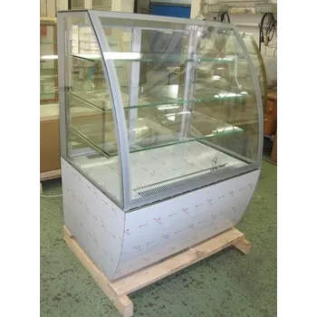 Vitrína chladící cukrářská obslužná GEORGIA EDEN 600 s agregátem, NEREZ Sleva 12900Kč