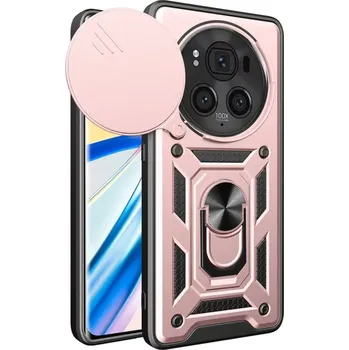 Pouzdro na mobilní telefon Kryt Honor Magic 6 Pro Techsuit CamShield Pro rose gold