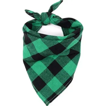 Obleček pro psa Šátek pro psy | Psí módní doplněk - Zelená,Rozměr 48 x 34 cm