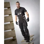 ARDON kalhoty s laclem VISION černé zkrácené S