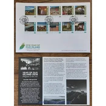 Sběratelství Man FDC 2355/64 rok našeho ostrova, r. 2018