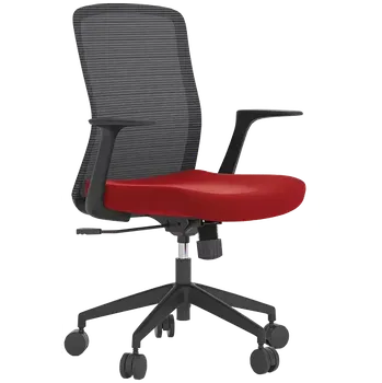 KEVIN - B židle kancelářská, červená