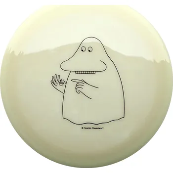 Kastaplast Guld K1 Glow The Groke Moomin (discgolf) (Speed: 13, Glide: 5, Turn: 0.5, Fade: 3)