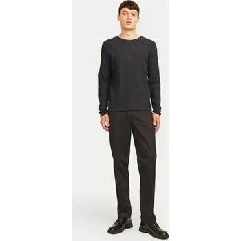 Pánský svetr Jack & Jones Svetr Cooper 12258407 Šedá Regular Fit S