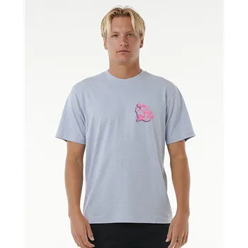 Pánské oblečení Tričko Rip Curl SURFER DUDE TEE Spray Blue velikost M