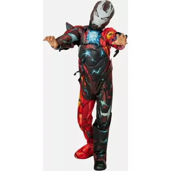 Karnevalový kostým Dětský kostým - SPIDERMAN MAXIMUM VENOM - VENOMIZED IRON MAN (8-10 let / L) (Značka: RUBIES)