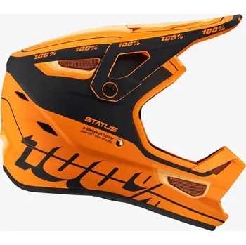 Cyklistická přilba 100% přilba STATUS oranžová/černá - S