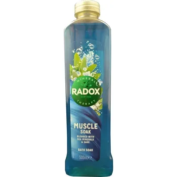 Koupelová pěna RADOX Muscle Soak Pěna do koupele 500&nbsp;ml