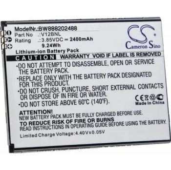 Baterie pro mobilní telefon VHBW Baterie pro Wiko View / Harry 2, 2400 mAh