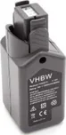 VHBW Baterie pro Wolf Garten Li-Ion Power GTB 815, 18 V, 2.5 Ah
