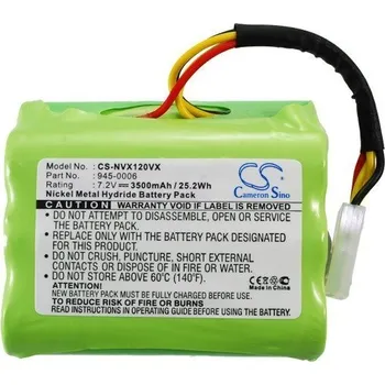 VHBW Baterie pro Neato Robotic XV-11 / XV-12 / XV-15 / Vorwerk VX100, 3500 mAh