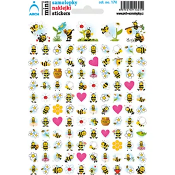 samolepka Arch Školní mini samolepky vosičky