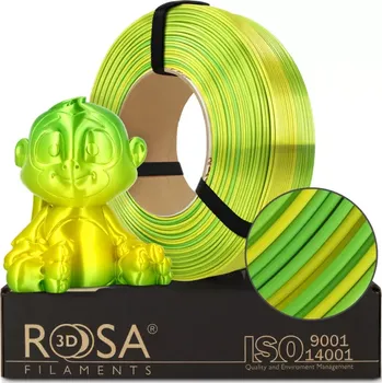 Filament ReFill ROSA3D / PLA SILK / MULTICOLOUR JUNGLE / 1,75 mm / 1 kg