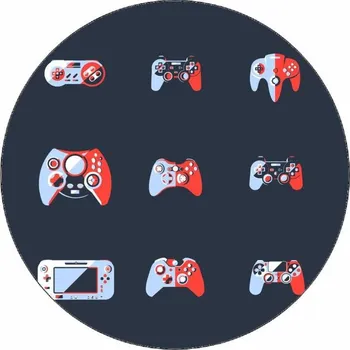 Jedlá dekorace na dort Jedlý papír Playstation ovladače 19,5 cm