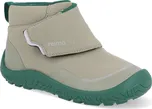 Barefoot dětské kotníkové boty Reima - Hyppii Greyish green zelené Velikost: 29