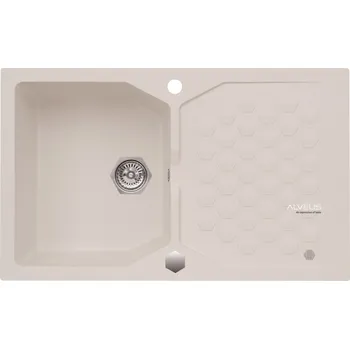 Granitový dřez Alveus SENSUAL 30/11 (850x520mm)+pop-up sifon F + 5 % sleva v košíku s kódem SLEVA5