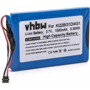 Příslušenství k chytrým hodinkám VHBW Baterie pro Garmin Foretrex 401 / 405, 290 mAh