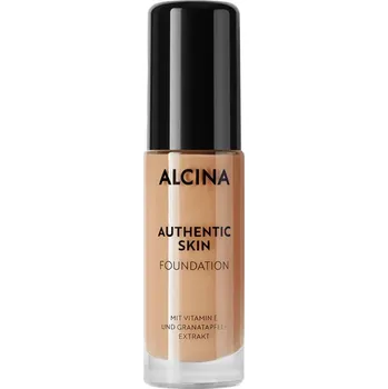 Make-up Alcina Authentic Skin Foundation make-up s vitamínem E a extraktem z granátového jablka 28,5 ml