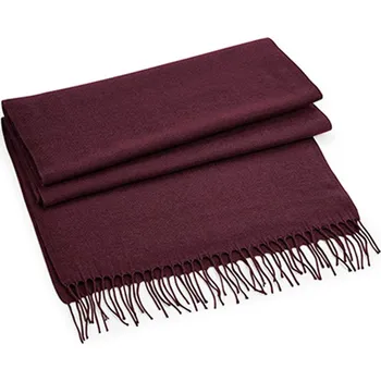 Beechfield Classic Woven Scarf B500 Burgundy