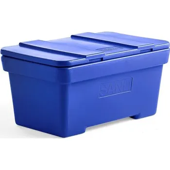 Popelnice Nádoba na zimní posyp, 200 l, modrá