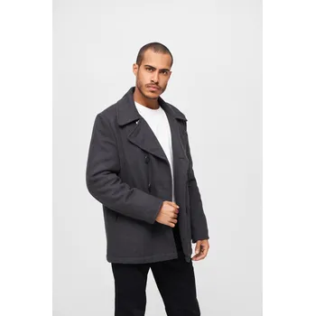 Dámský kabát Pea Coat antracit Brandit šedá 2540184