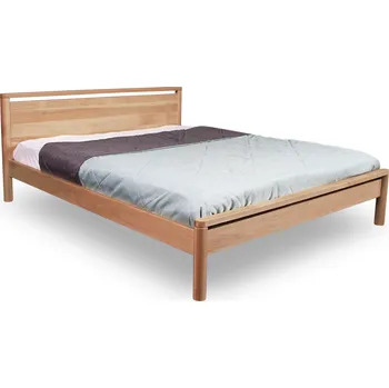 Postel Dvoulůžková postel DROP HARD 02 140x200 z masivu