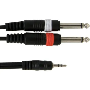 Příslušenství ke zvukové technice GEWA Y-Cable Basic Line1,5 m / baleno po 5 ks 94
