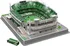 3D puzzle Svíticí 3D puzzle fotbalový stadion Real Betis Balompié Benito Villamarín Estadio 38 x 29 x 11,9 cm 98 dílků