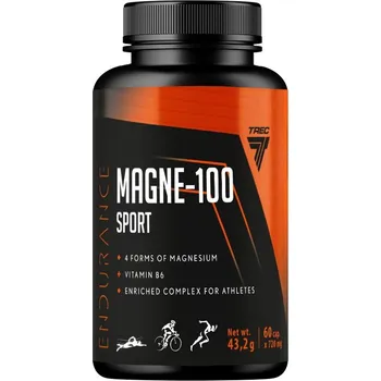 Doplněk stravy Magne 100 Sport - Trec Nutrition Balení: 60 kaps.