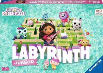 Desková hra Ravensburger Labyrinth Junior Gabby's Dollhouse