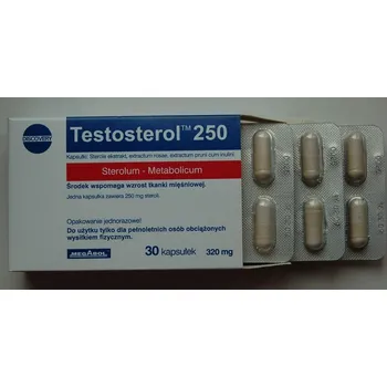 Anabolizér Testosterol 250 - Megabol Balení: 30 kaps