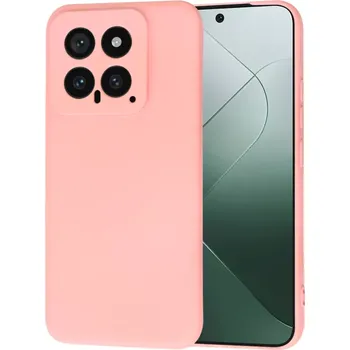 Pouzdro na mobilní telefon Kryt Xiaomi 14 Techsuit SoftFlex - chalk pink