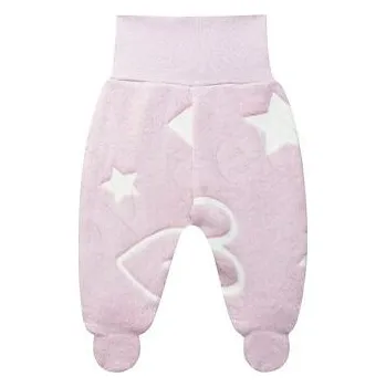 kojenecké teplé polodupačky růžové Baby service velikost 62