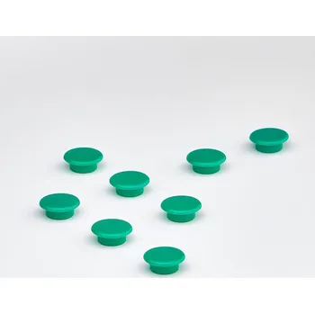Magnety, Ø 20 mm, bal. 8 ks, zelené