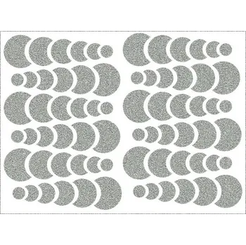 Galanterie Engross Reflexní nažehlovací obrázky Puntíky