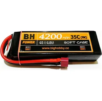 Li-pol baterie 4200 mAh 4S 35C (70C) BH Power