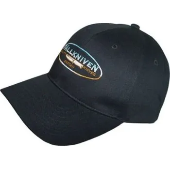 Čepice Fällkniven kšiltovka s vyšitým logem, černá