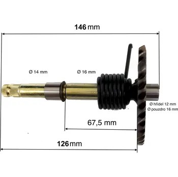 ICP Startovací segment 146mm IP000485