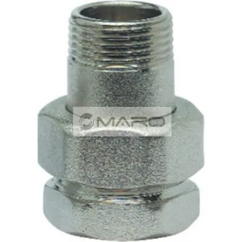 Radiátor Šroubení topenářské přímé 3/4", poniklované, 5145 DN 20