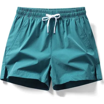 Pánské kraťasy Letní plážové šortky s kapsami a šňůrkou v pase Barva: Modrá, Velikost: L