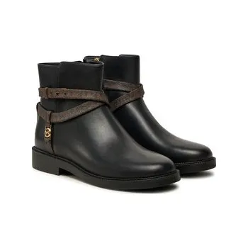 Dámské kozačky Polokozačky MICHAEL Michael Kors 40F4ABME7L Černá 38