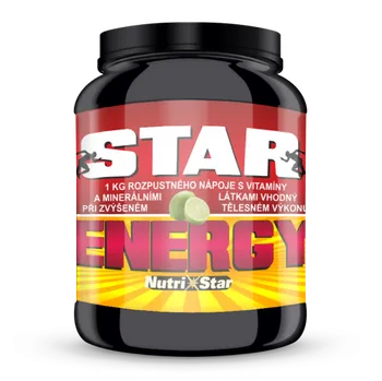 Nápoj pro sportovce Nutristar Starenergy 1 kg Příchuť: citrux - mix