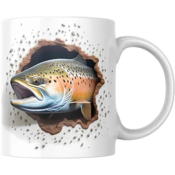 Hrnek 330ml, RYBA V DÍŘE, cena za 1 ks