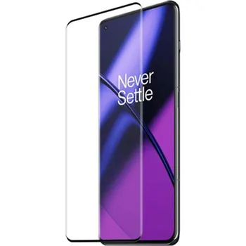 Picasee 3D zahnuté ochranné sklo pro OnePlus 11 5G - černé