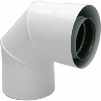 Kouřovod Redukční adaptér Spiroflex 60/100 x 80/125 mm pro kotle Termet