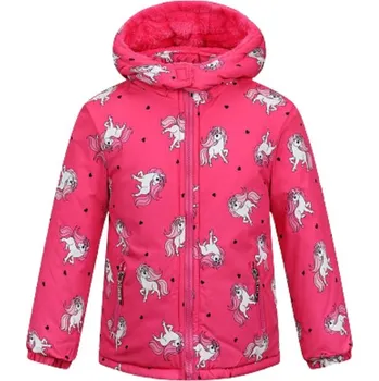 Dívčí bunda KUGO KB2338 růžová 100