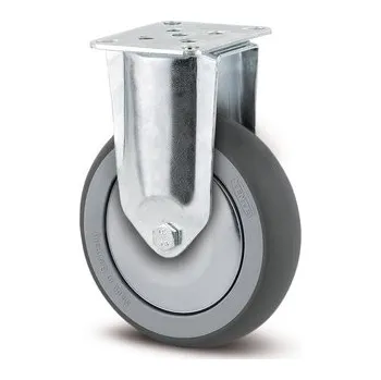 Pojezdové kolečko Agila TENTE Přístrojové kolečko 75mm, pevné, plotýnka, 2478PJH075P60