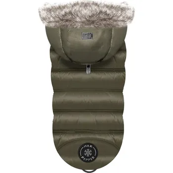 MILK&PEPPER Kabát pro buldočky Hans Khaki Velikost: 38L